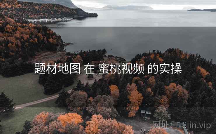 题材地图 在 蜜桃视频 的实操