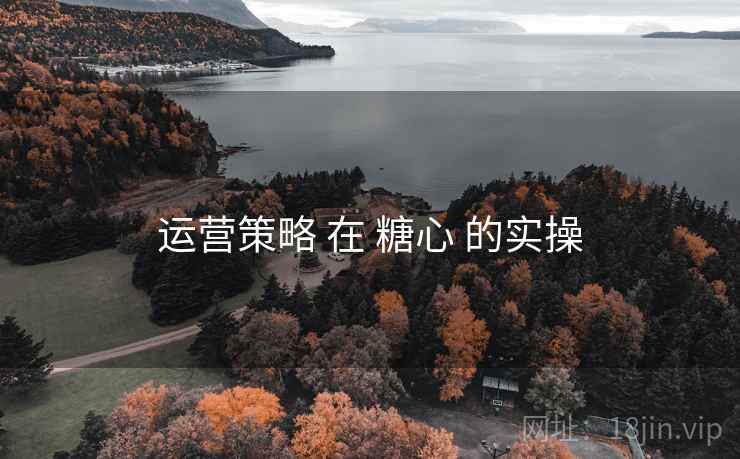运营策略 在 糖心 的实操